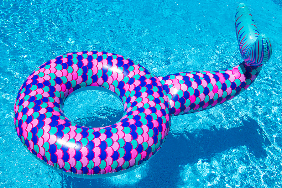 BMPFMT Круг надувной , mermaid tail BigMouth  - Вид №6