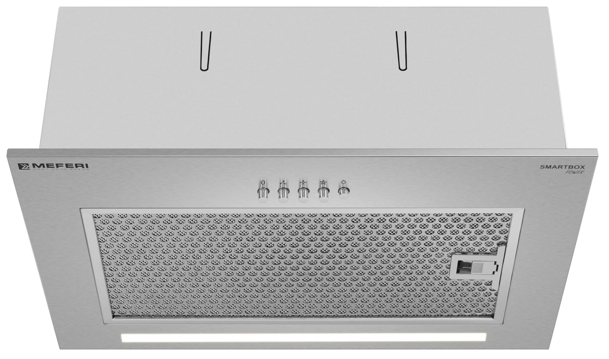 9168710 Вытяжка полновстраиваемая Meferi SMARTBOX45IX POWER серый STDN-0112876