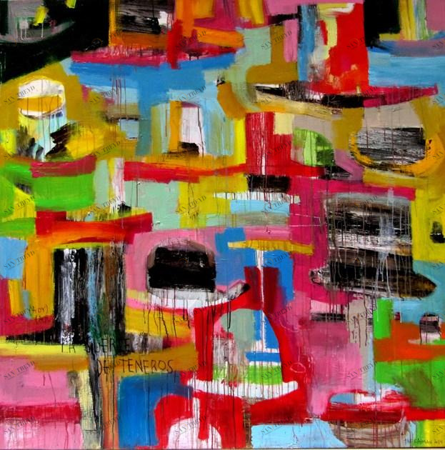 ICI ET LÀ Я акрил твоя ткань The catman Ac150-65