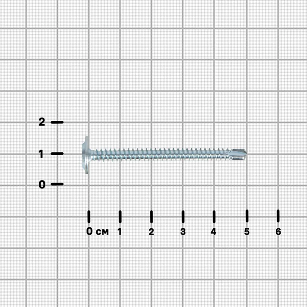 Саморезы по металлу DILWIS с пресс-шайбой и сверлом 4.2x50 мм (20 шт) 89386348 STLM-1567294 - Вид №2