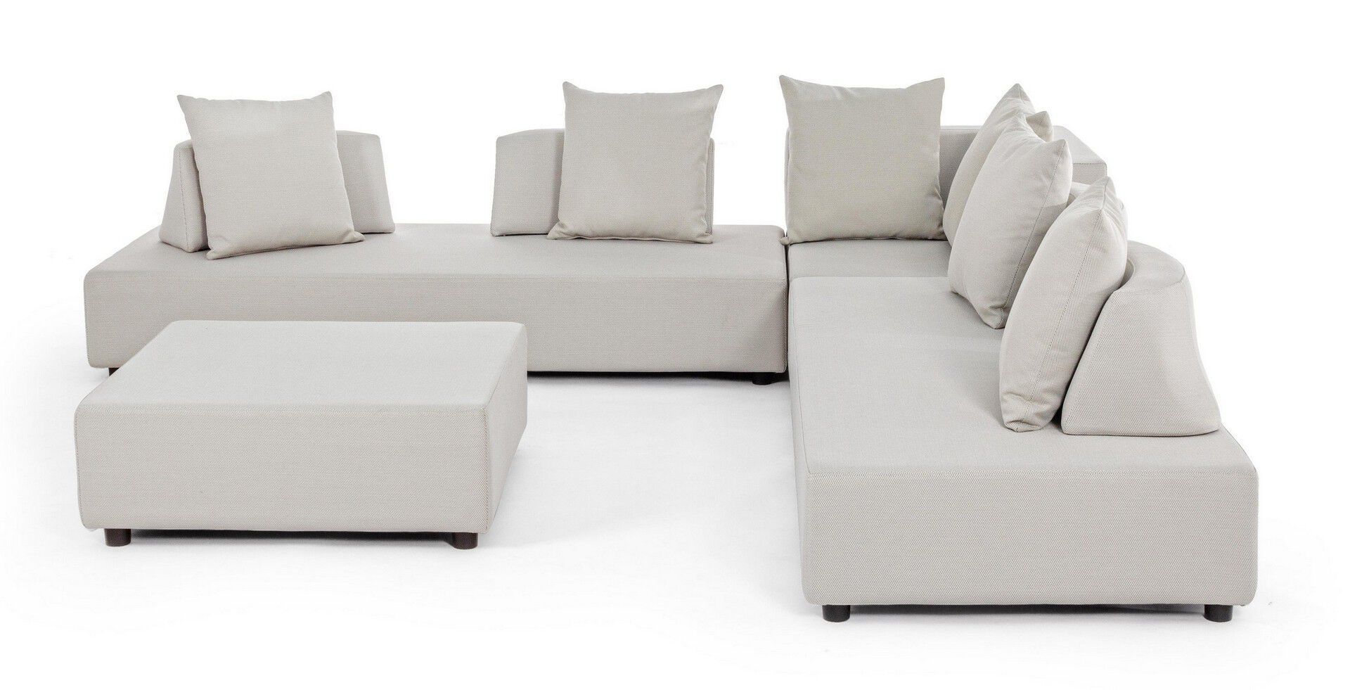 Угловой садовый диван из ткани BIZZOTTO Piper ARCH-00131947 - Вид №37