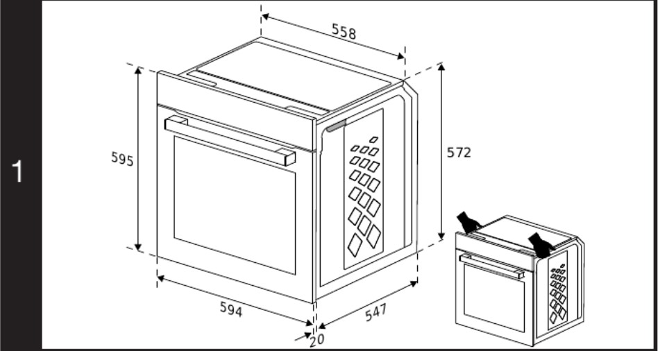 9106624 Электрический духовой шкаф Hotpoint FE8 1351 DSH IX серебристый STDN-0049720 - Вид №7