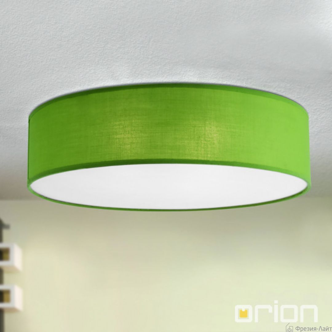 Orion DL 7-617/3 зеленый светильник потолочный 108250