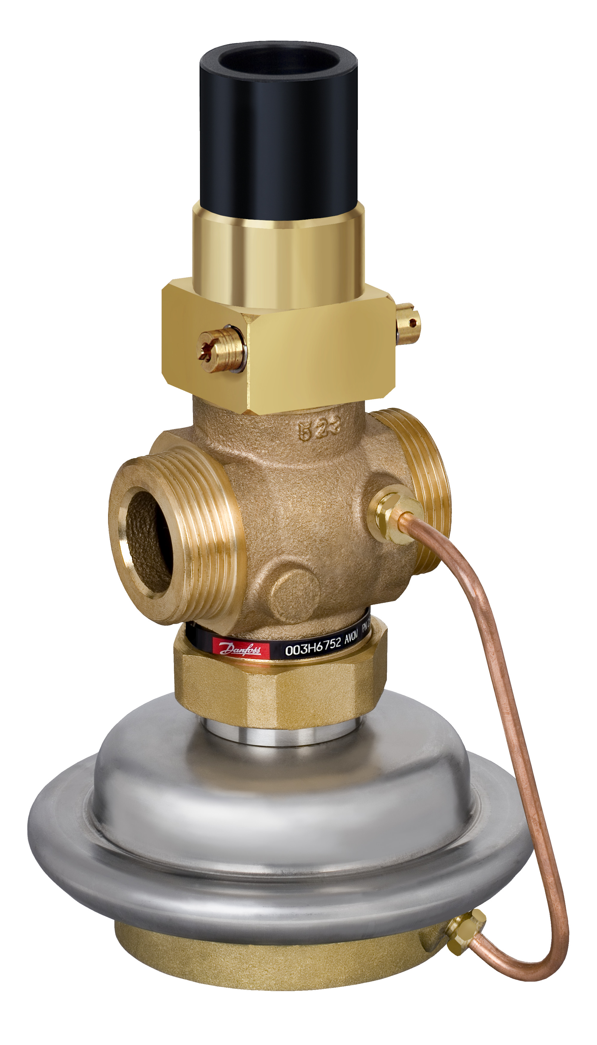 Danfoss Клапан регулирующий комбинированный AVQM с наружной резьбой или фланцевый Комб. р-рAVQM PN16 15/4//0,2/резьб. 003H6737  - Вид №41
