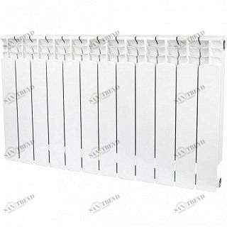 Радиатор STOUT Space 11 секций биметаллический секционный, высота 500мм SRB0310050011