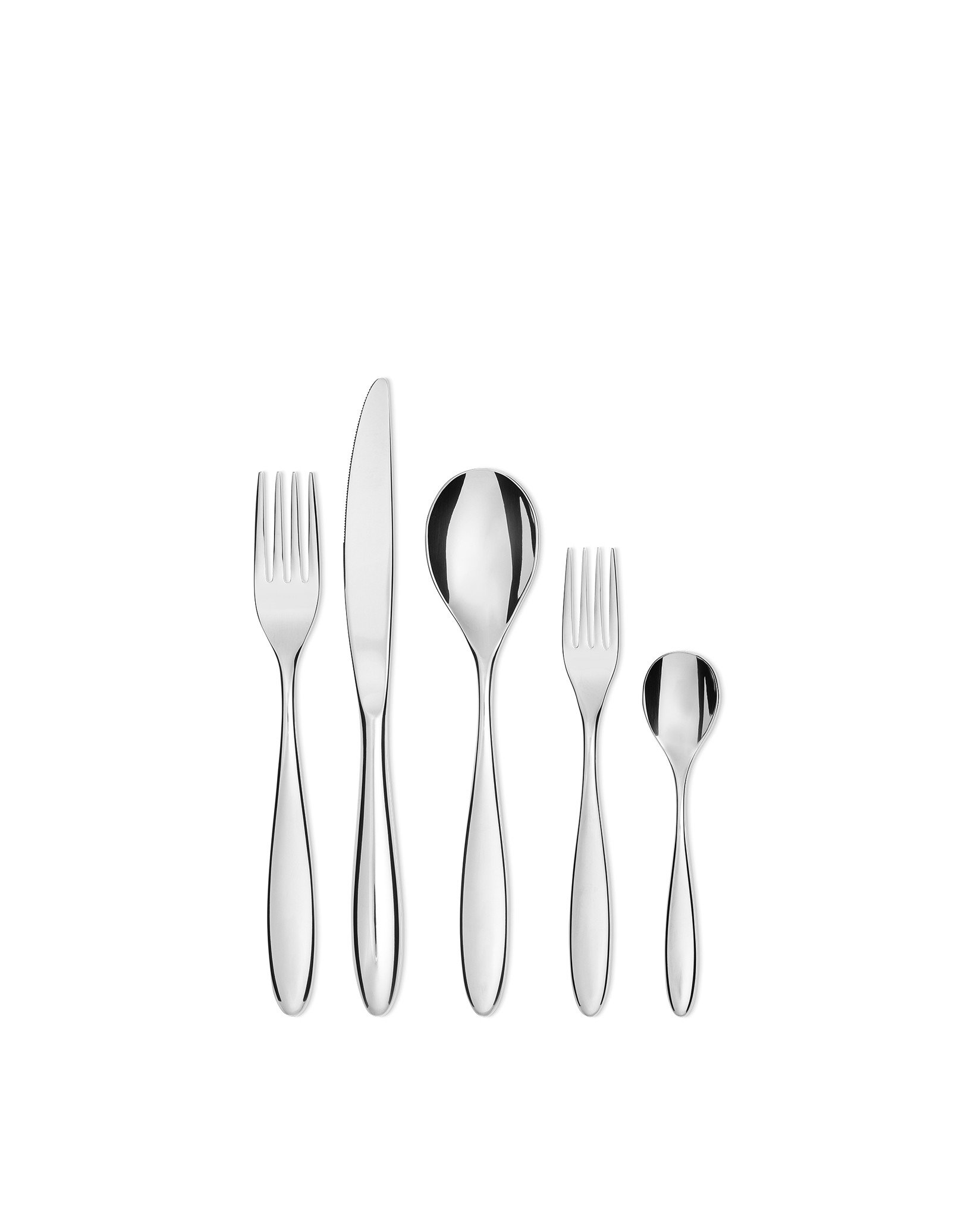 SG38S5 Набор столовых приборов Alessi Италия Mami - Вид №3