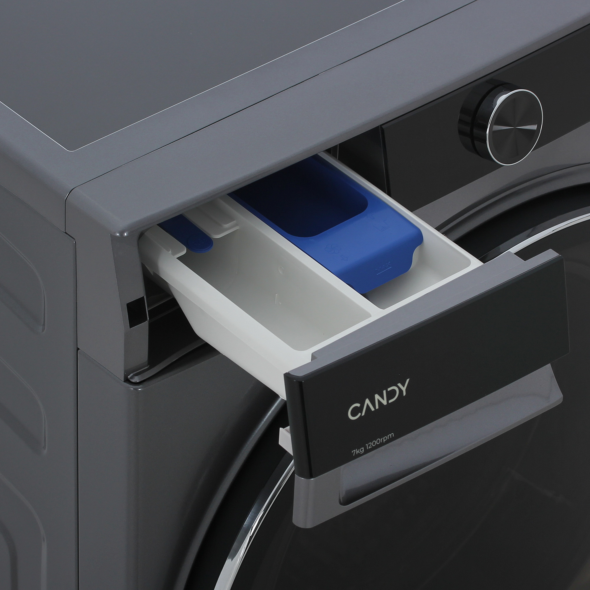 9290893 Стиральная машина Candy C37W4 27MBBR-07 серый STDN-0004456 - Вид №7