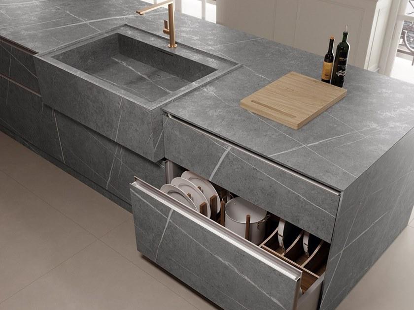 Inalco Кухонная столешница из керамогранита под камень Mdi | itop® sun-id-1351714 - Вид №2