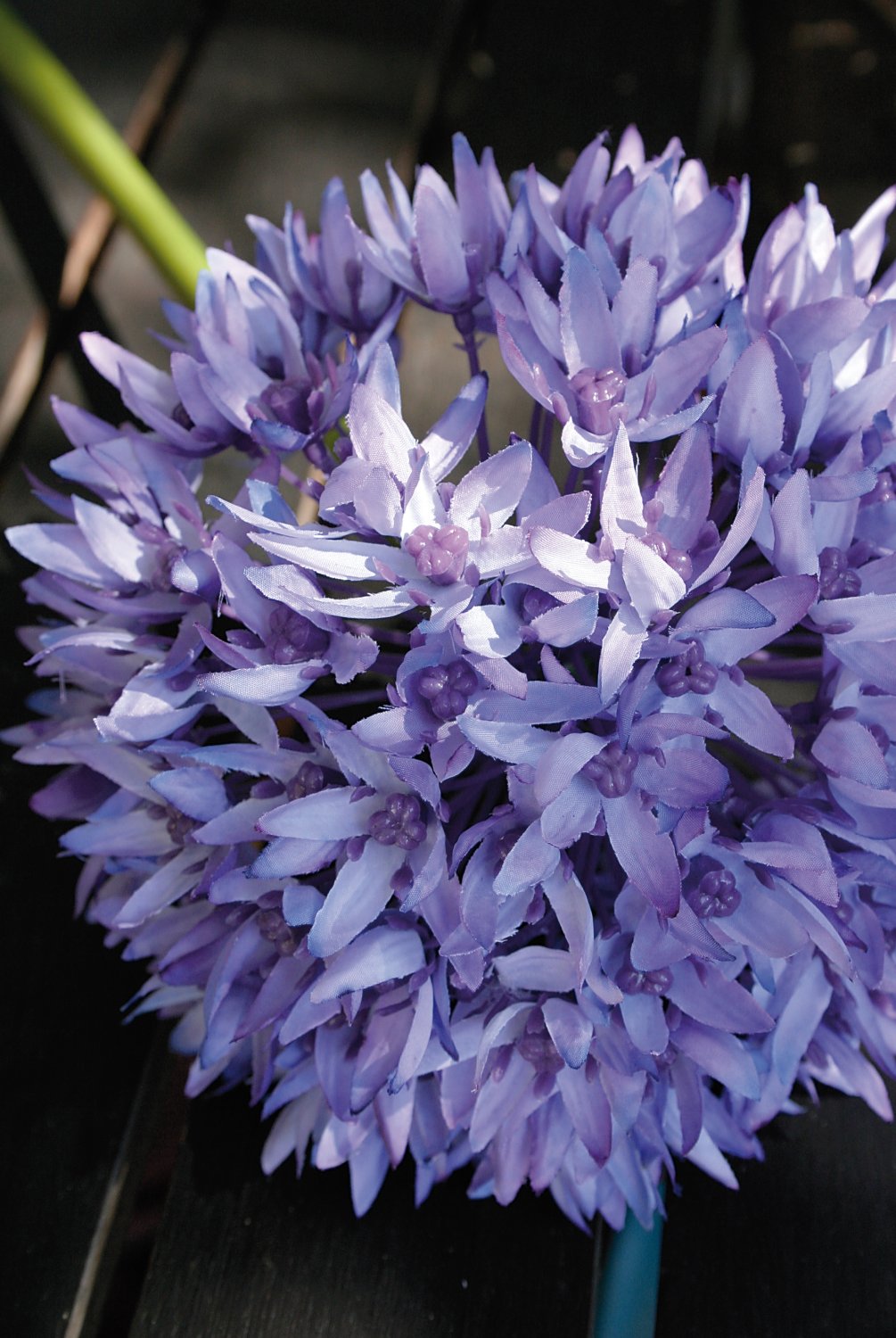 9807 227 a2 Искусственный лук, 71 см, светло-фиолетовый-темно-фиолетовый H-andreas  - Вид №5