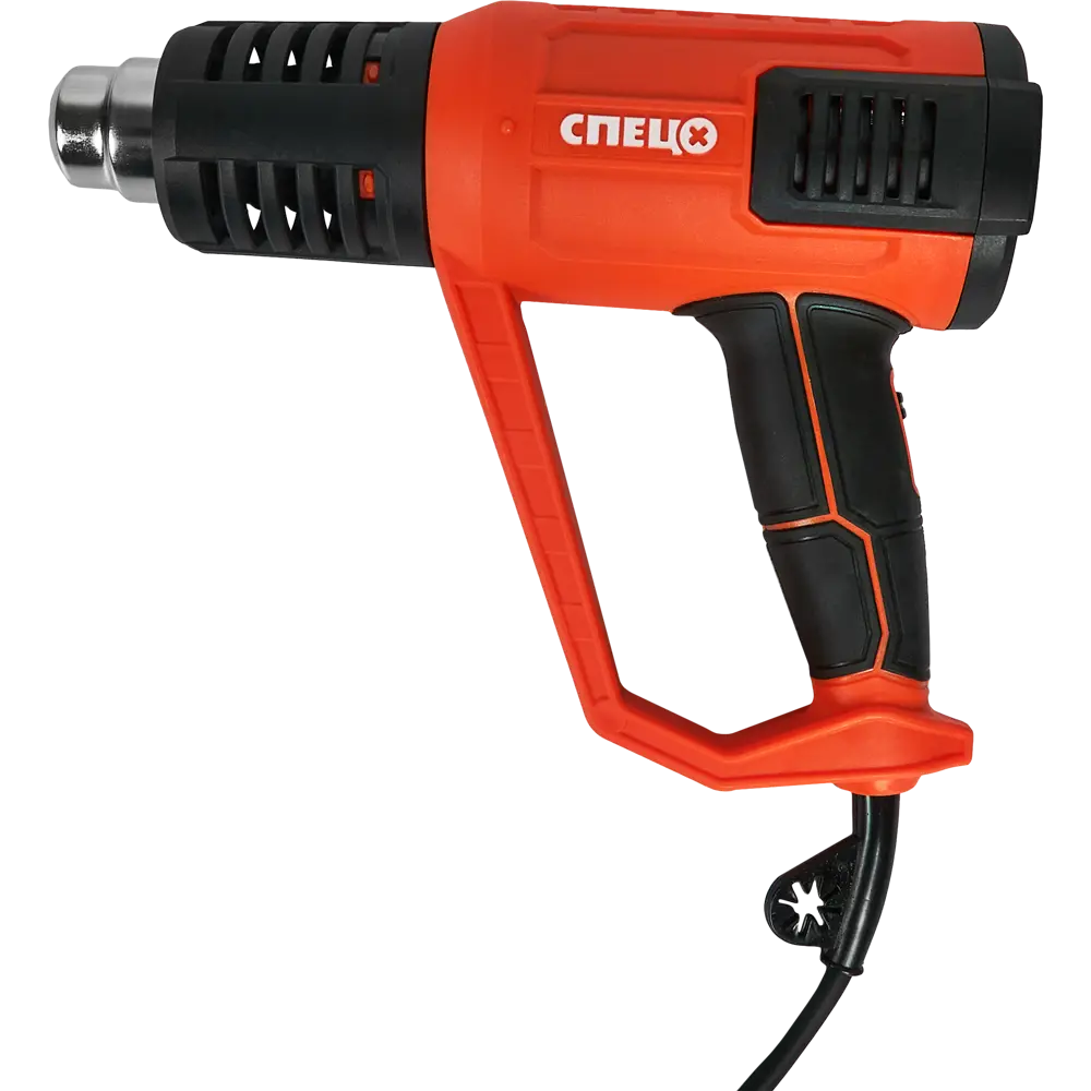 Технический фен СПЕЦ БПВ-2000 с цифровым дисплеем и насадками 84735413 STLM-0054382 - Вид №1