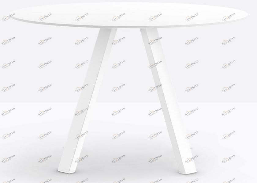 Pedrali Круглый деревянный стол Arki-table Ark5