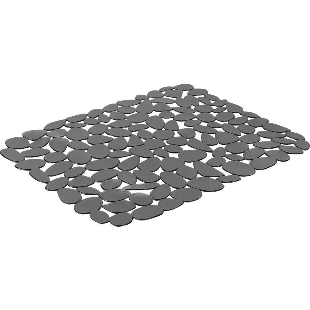 Коврик для мойки Delinia 40x30.5 см силикон сталь цвет серый 81995540 STLM-2140145  - Вид №1