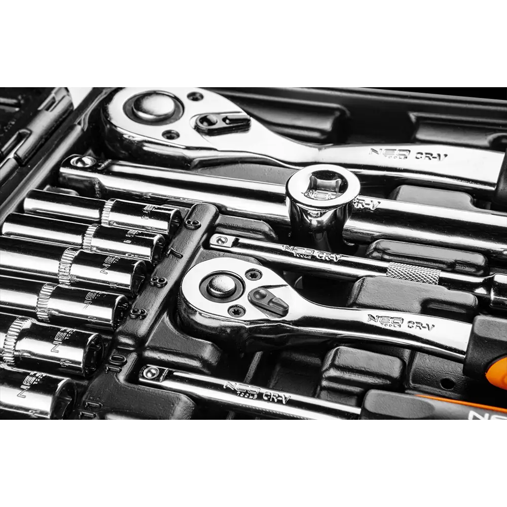 Набор торцевых головок Neo 111 предметов, 1/2”, 1/4” 82866089 STLM-2086967 Neò  - Вид №3