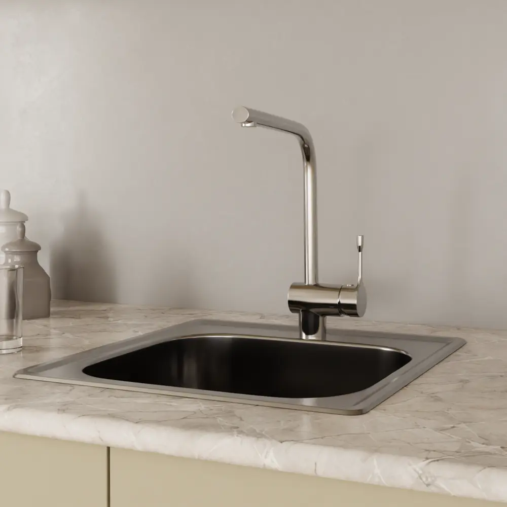 Смеситель кухонный Ideal Standard Ceralook общая высота 34.8 см цвет хром 89146348 STLM-2074410