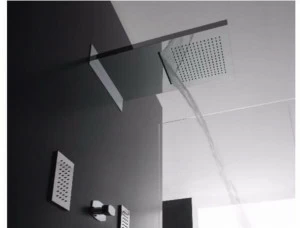 ZAZZERI Настенная лейка тропического душа с 2 струями Shirò