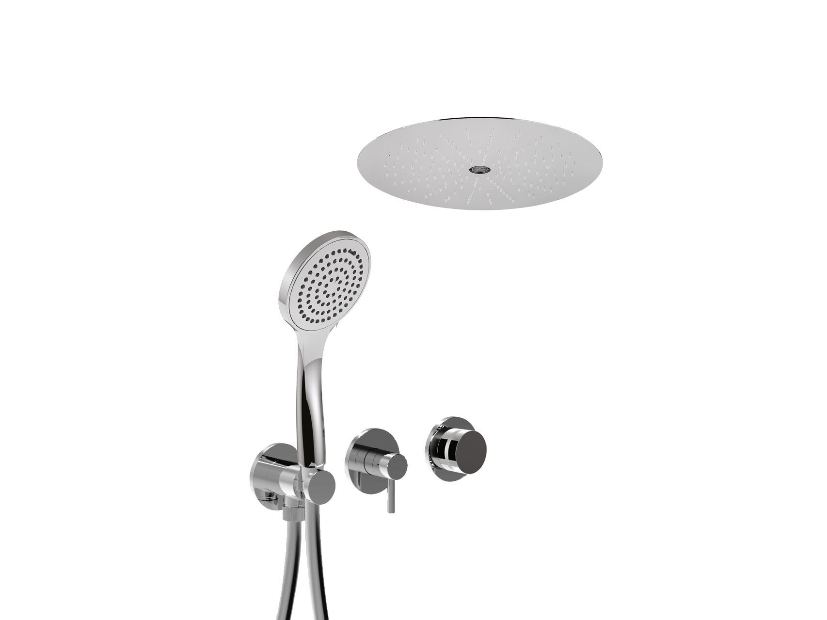 Встраиваемый набор для душа с ручным душем Rubinetteria Giulini MyRing ARCH-00006953 - Вид №1