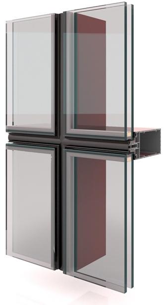 Twin Systems Сплошная фасадная система из алюминия sun-id-1507960 - Вид №1