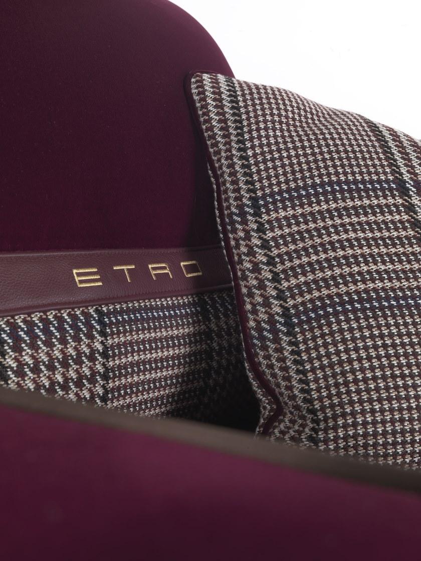 ETRO Home Interiors Мягкое бархатное кресло с подлокотниками Klee E.kle.221.a - Вид №2