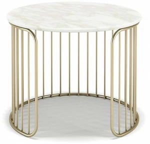 Formitalia Круглый журнальный столик из мрамора Charleston