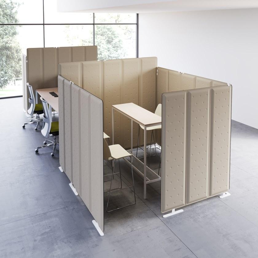 Steelbox by Metalway Звукопоглощающая перегородка для офиса из trevira® cs Zen sun-id-1453682 - Вид №7