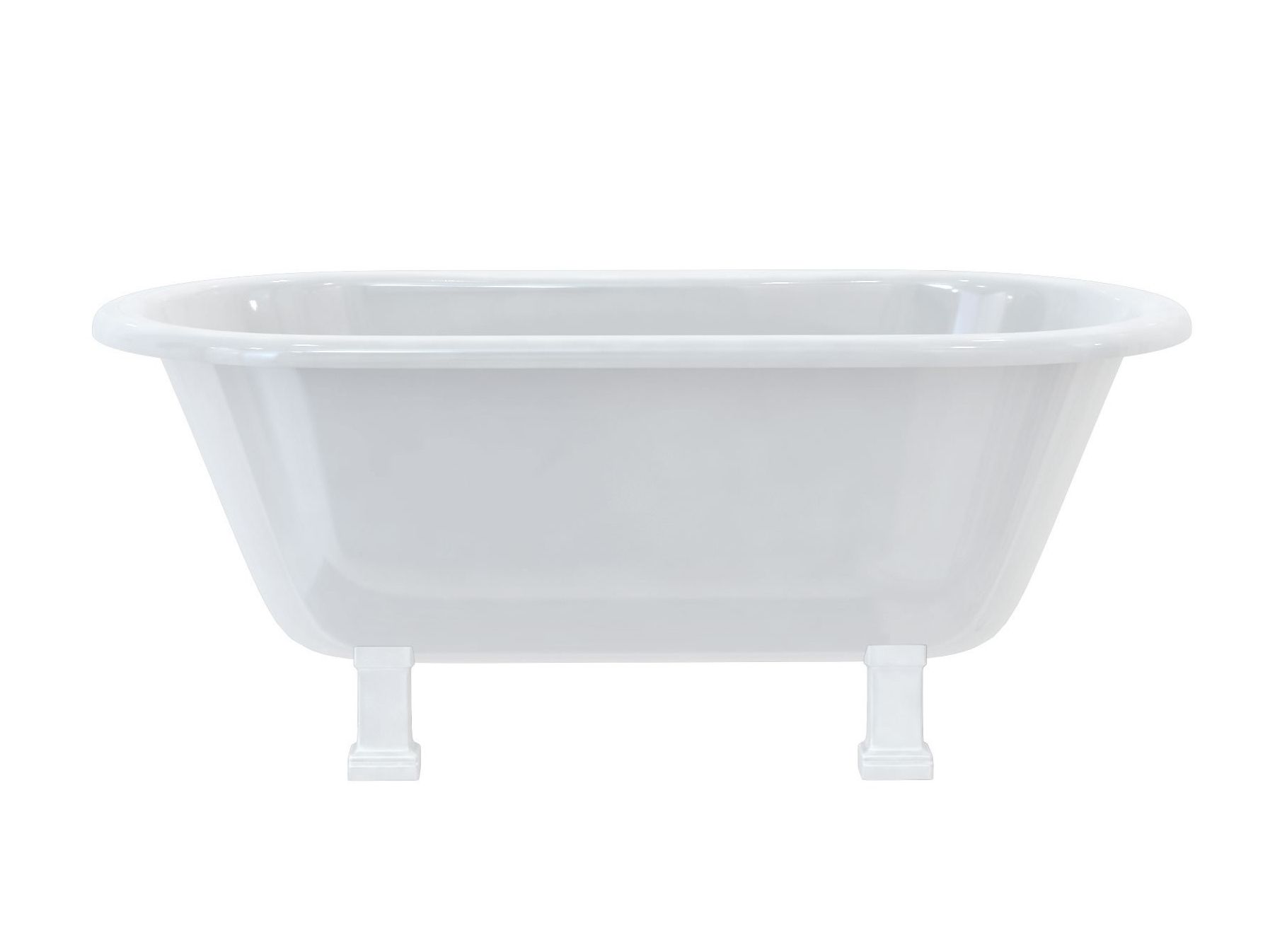 Овальная акриловая ванна на ногах Burlington ARCH-00030731 - Вид №8
