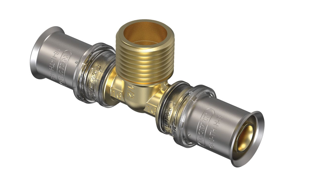 Латунный тройник WAVIN ITALIA TIGRIS M5 ARCH-00137218 - Вид №2