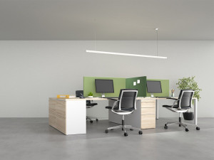 Звукопоглощающая панель стола