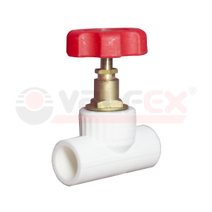 10146020 Valfex Вентиль проходной полипропиленовый 90°