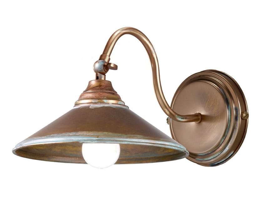 Регулируемая латунная светодиодная настенная лампа Cremasco Illuminazione Венецианская традиция ARCH-00137313