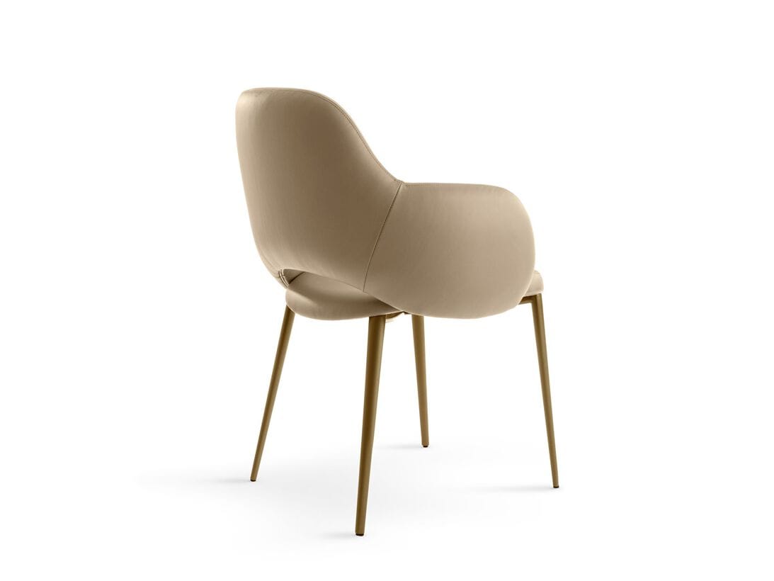 Мягкий стул с подлокотниками EFORMA силуэт ARCH-00080246