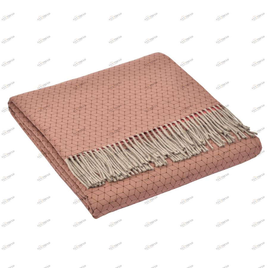 Плед Cristalinno, 130х180 см, розовый MARZOTTO CRISTALINNO0007