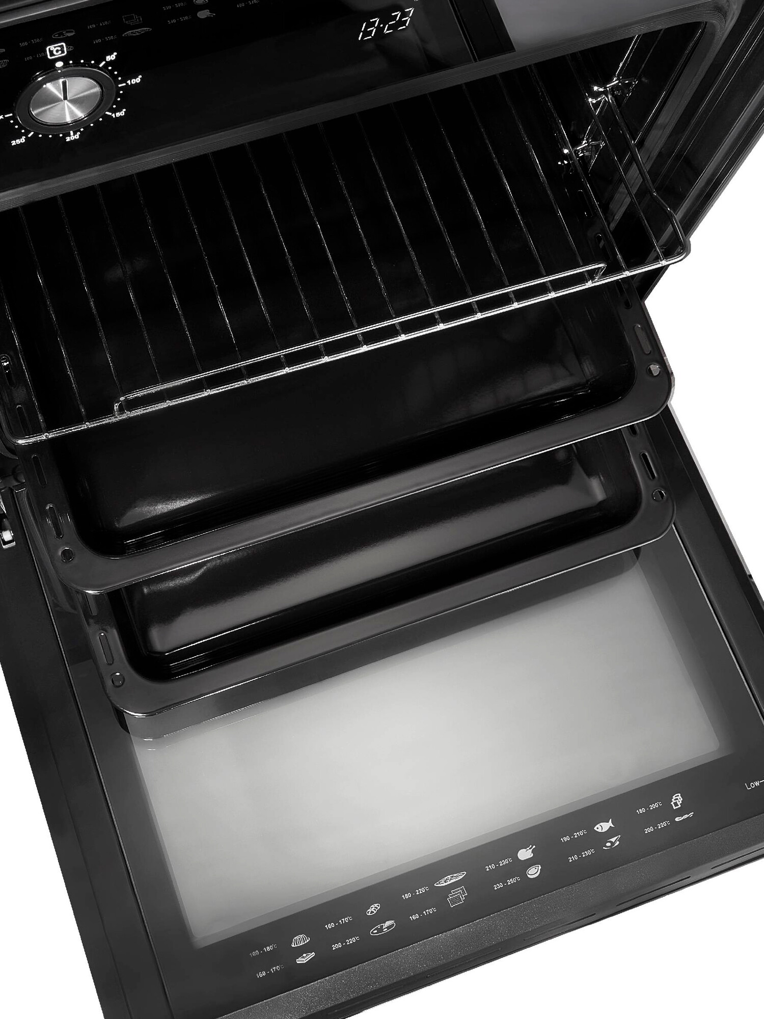 9074903 Электрический духовой шкаф Evelux EO 640 PB черный STDN-0032933 - Вид №6