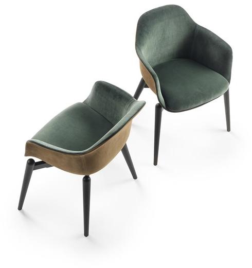 Marelli Стул из ткани с подлокотниками sun-id-1432569 - Вид №6