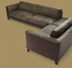 Borzalino Угловой диван в коже