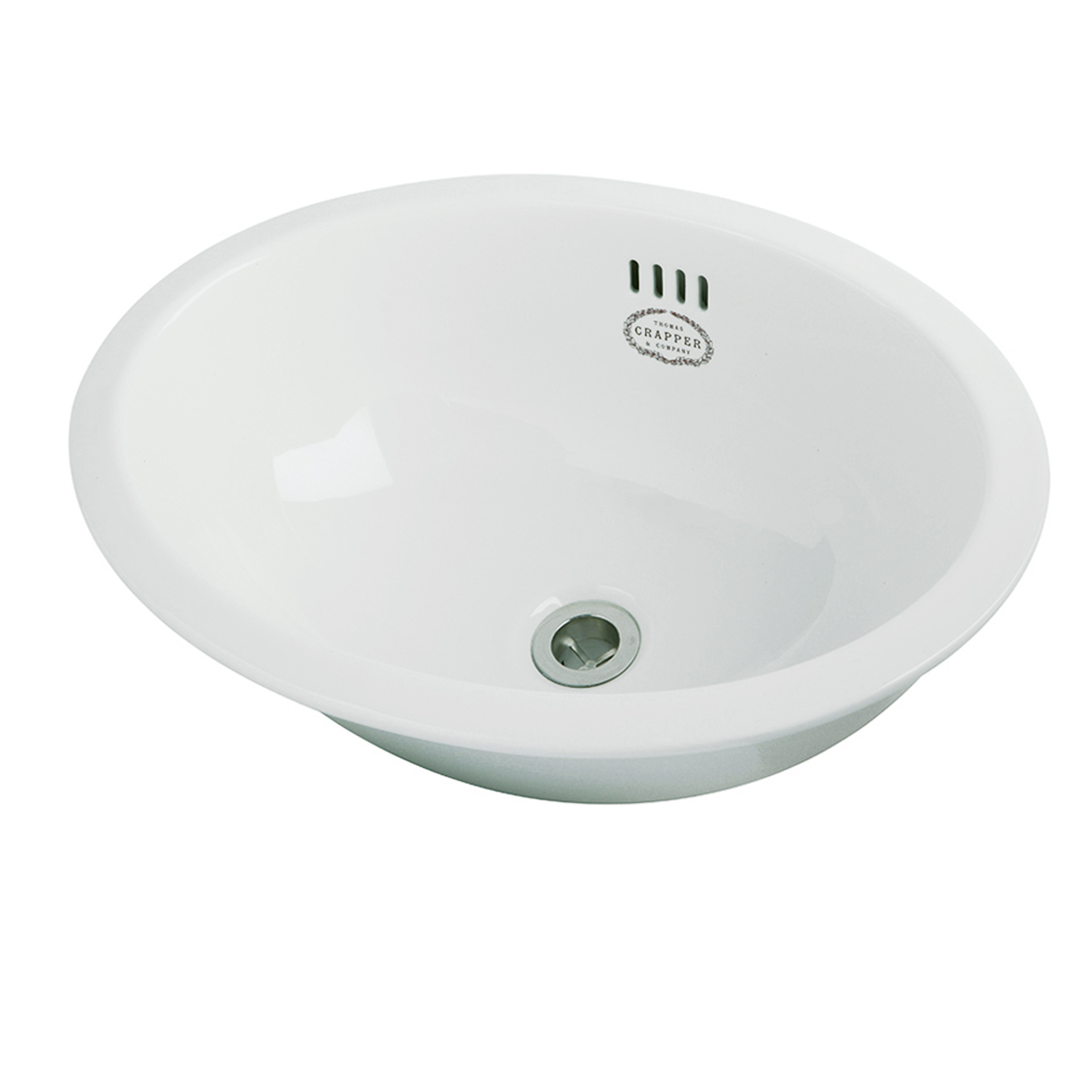 TCO400849 Овальная чаша под заглушку Thomas Crapper  - Вид №2