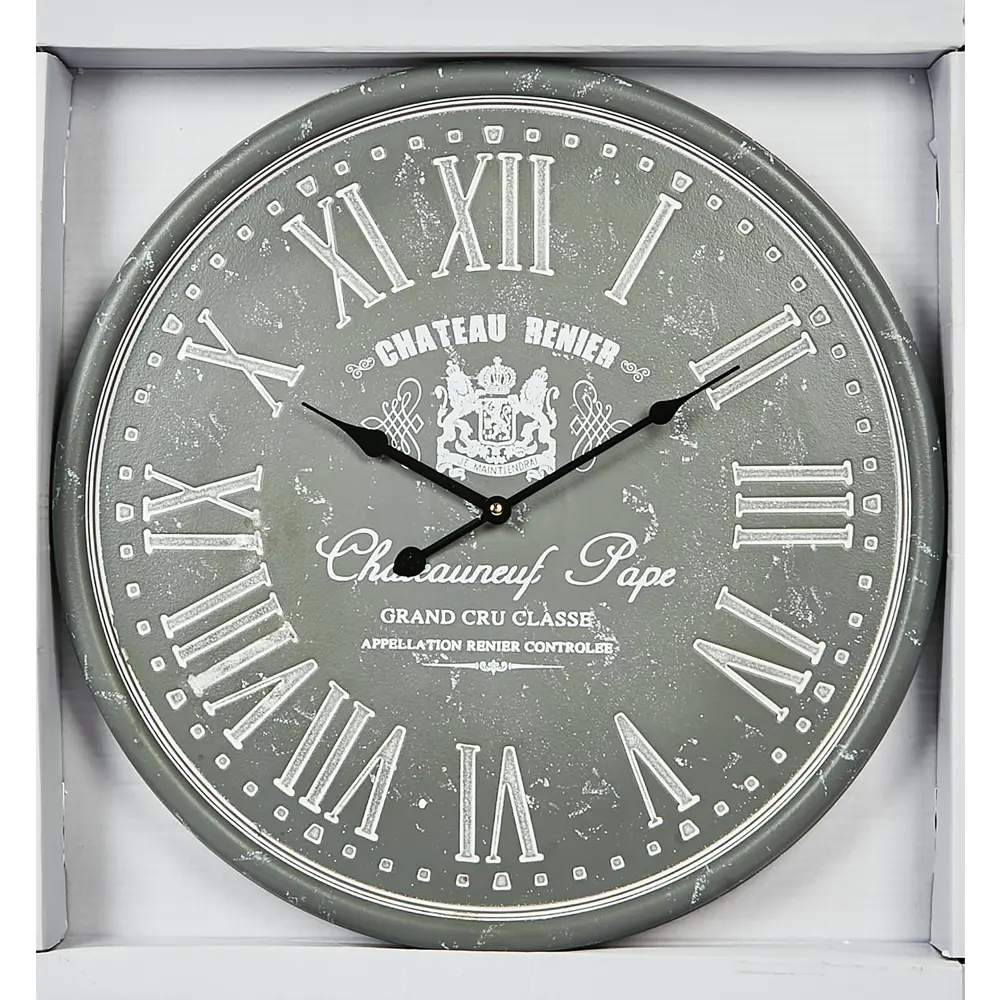 Часы настенные Dream River B.1235 круглые МДФ цвет серый бесшумные ø52 Осень STLM-2207703 - Вид №4