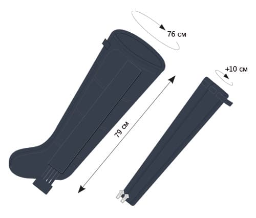 Аппарат для прессотерапии (лимфодренажа) LX9 (Lympha-sys9) Santreyd MED-127 - Вид №3