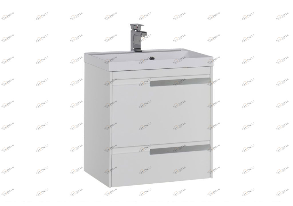 Тумба под раковину Aquanet Тиволи 60 белый sun-id-270657