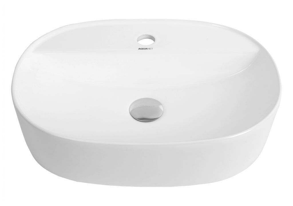 LAKE2 Накладная раковина на столешницу  овальная Aquanet  - Вид №3