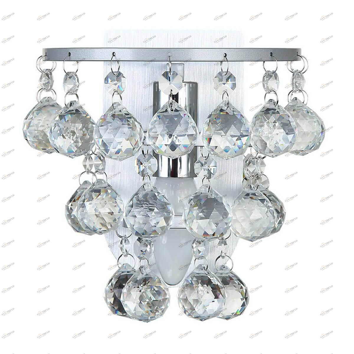 Бра настенное серебристое MW-Light "Венеция" 276024801 MW-LIGHT ВЕНЕЦИЯ 00-3929293 Серебро