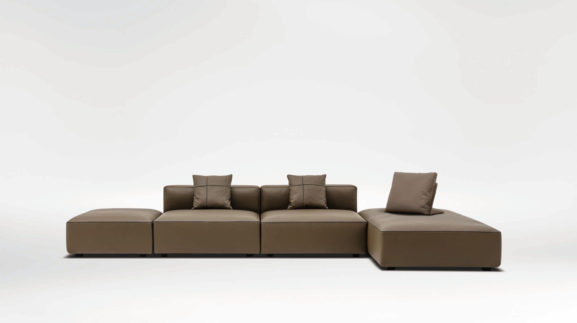 Кожаный диван с отсеком для хранения CAMERICH Rubix ARCH-00083191 - Вид №2