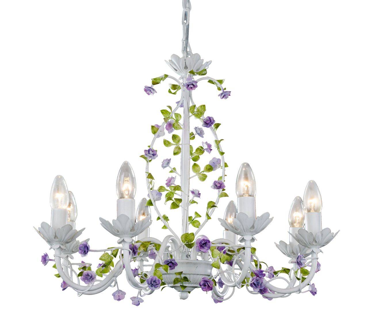 Подвесная люстра ST Luce Fiori SL695.503.08 ST LUCE ДИЗАЙНЕРСКИЕ, FIORI 057815 Белый  - Вид №1