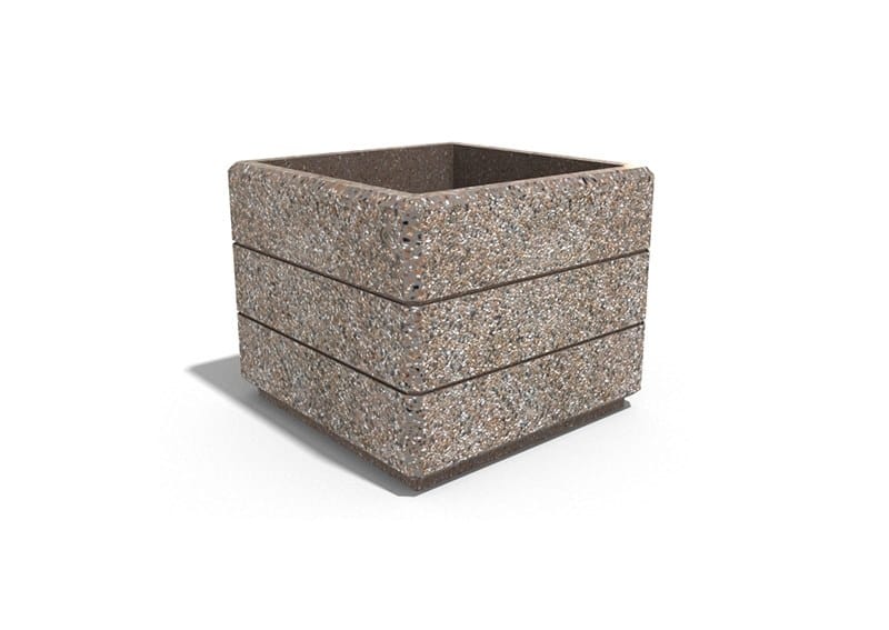 Бетонная квадратная низкая плантатор ENCHO ENCHEV - ETE 226 ARCH-00039787 - Вид №7