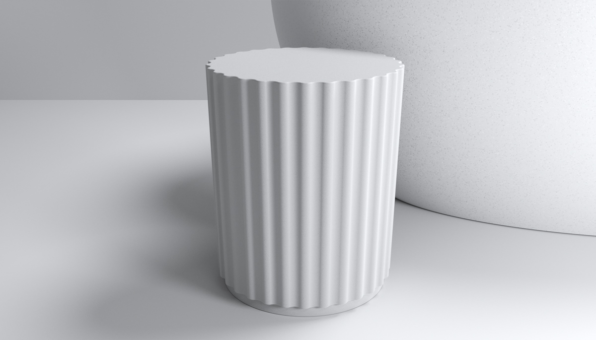 Мраморный табурет для душа Tulle Apaiser 9280