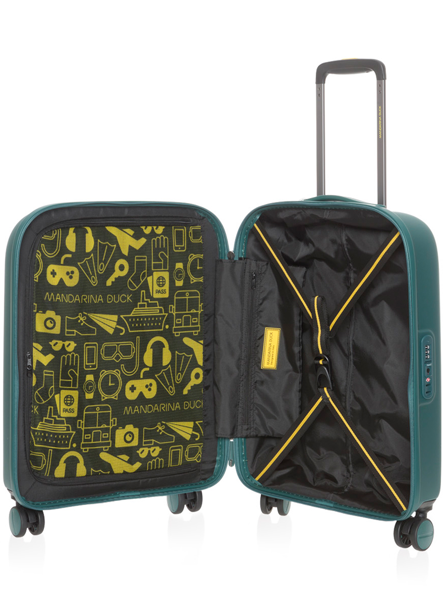 SZV54-095 Чемодан SZV54 Cabin Trolley Mandarina Duck Logoduck+  - Вид №2