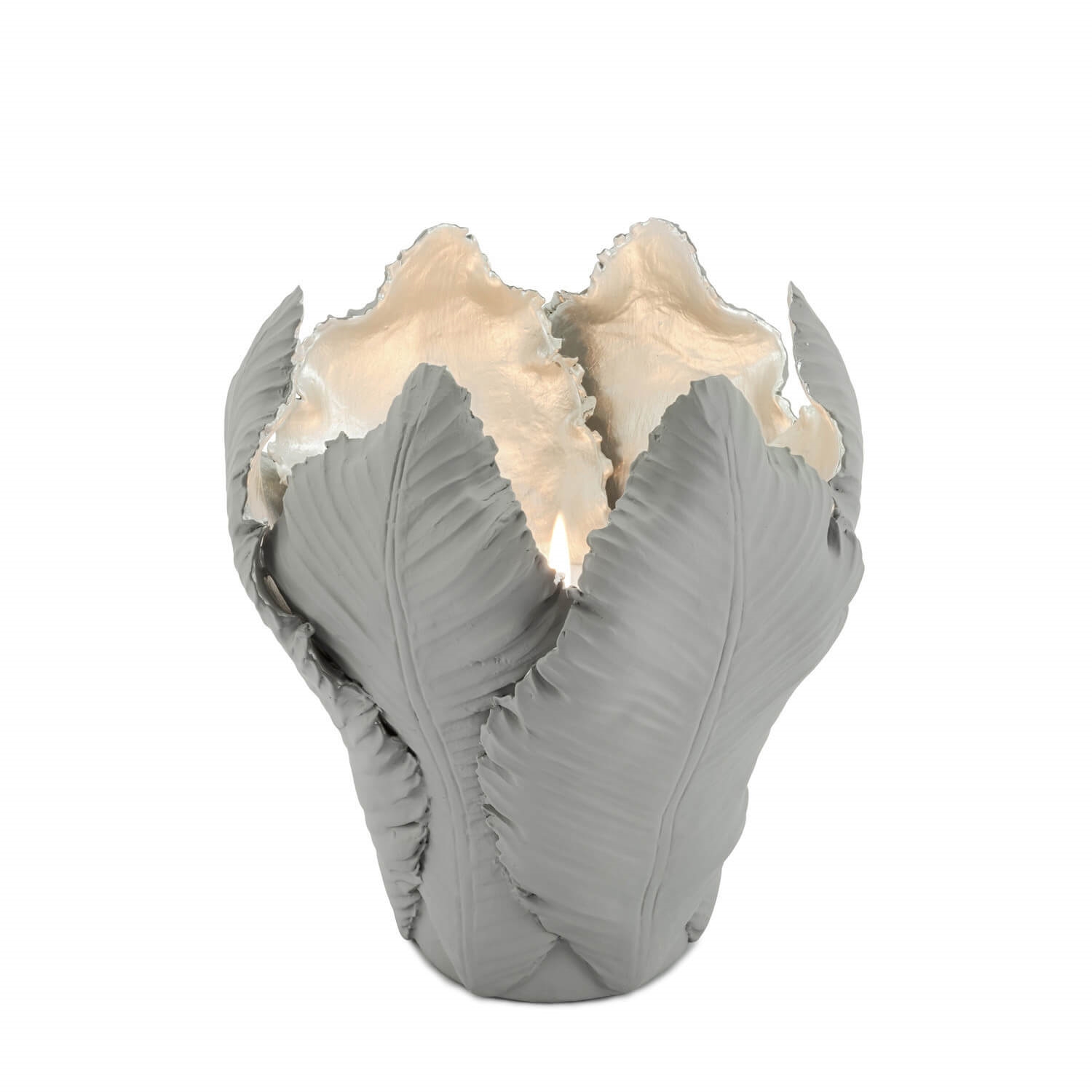 300050-97 ABHIKA ПОДСВЕЧНИК ТЮЛЬПАН LT.GREY 