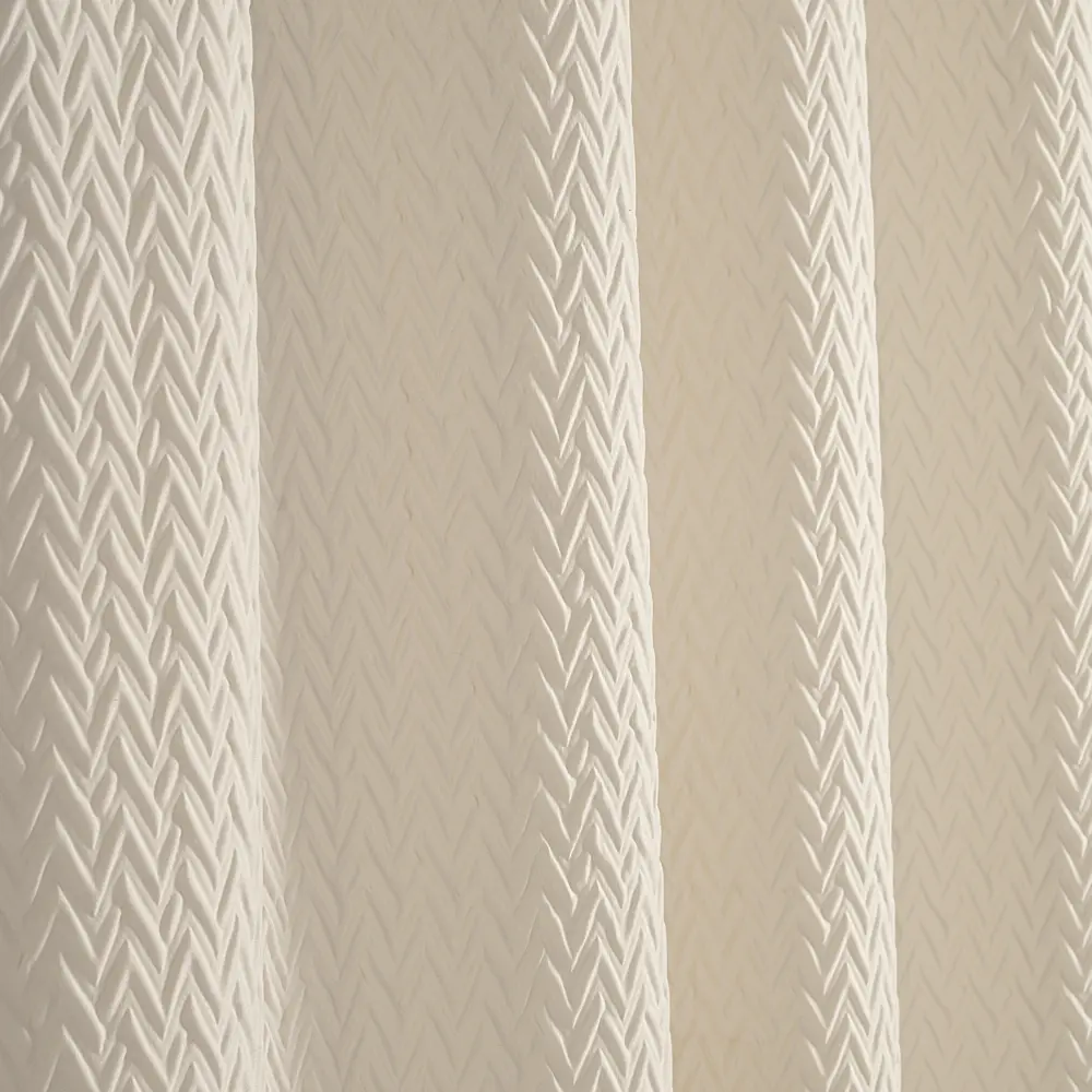 Штора для душа SWENSA Istra бежевая 180х180 см с водоотталкивающей пропиткой 89399574 STLM-1566832 - Вид №1