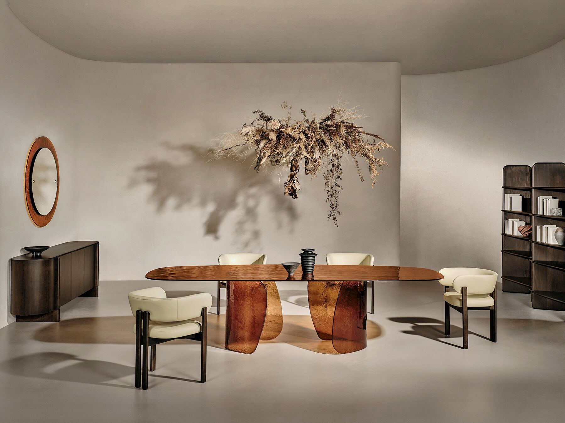 Стеклянный обеденный стол Naturedesign Home ARCH-00131946 - Вид №1