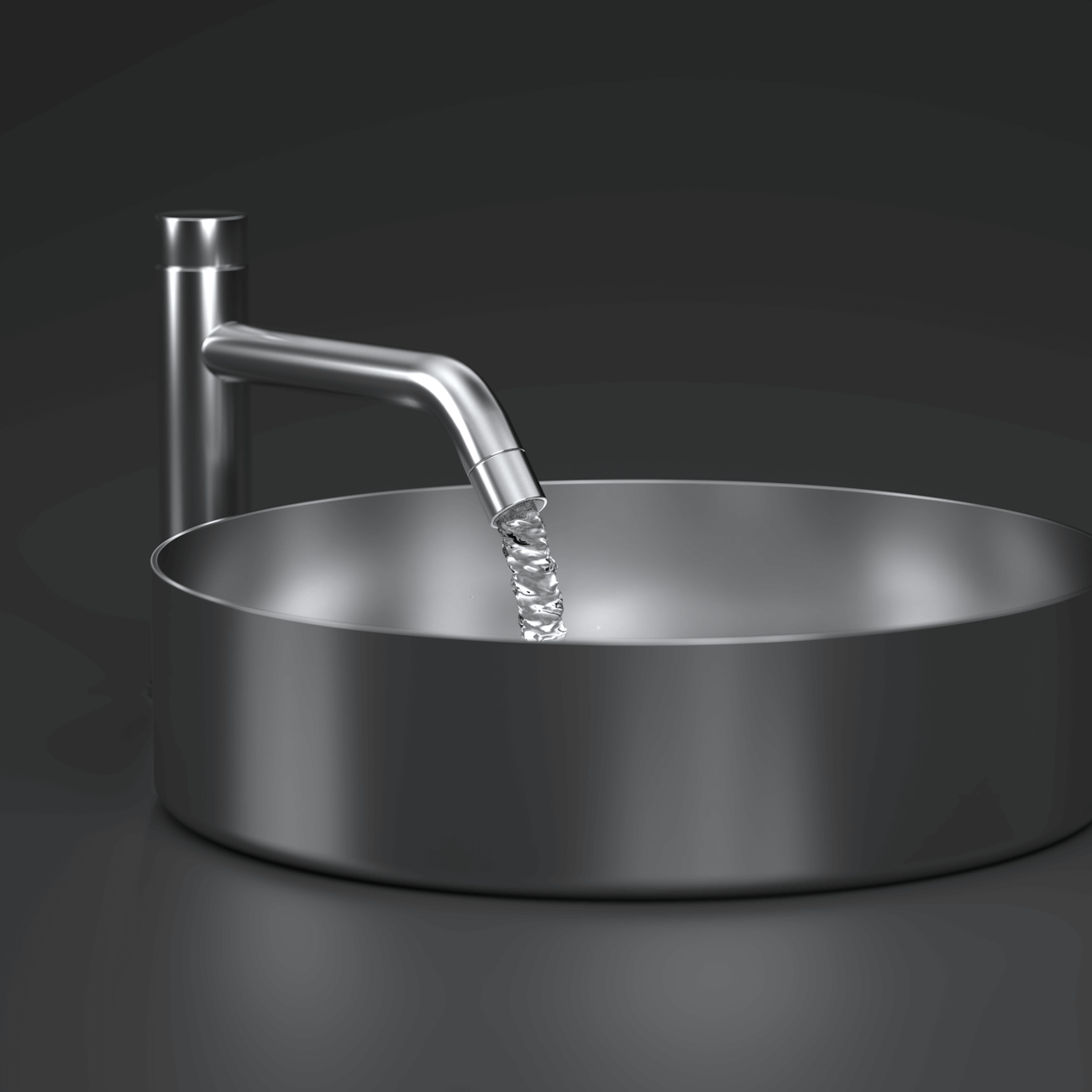 R314-S Бесконтактный сенсорный кран, устанавливаемый на палубе Duten  - Вид №1