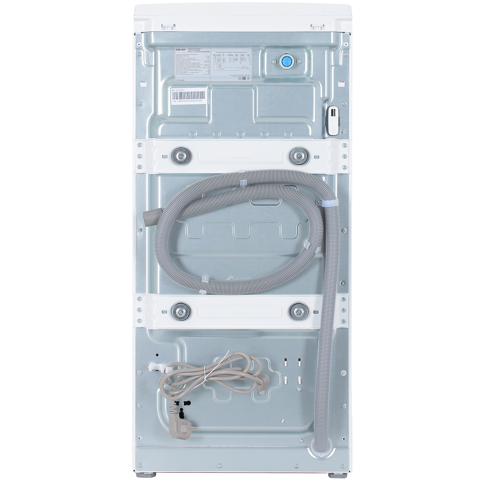 5040156 Стиральная машина DEXP WM-E813DMA/WDBIS белый STDN-0048614 - Вид №10